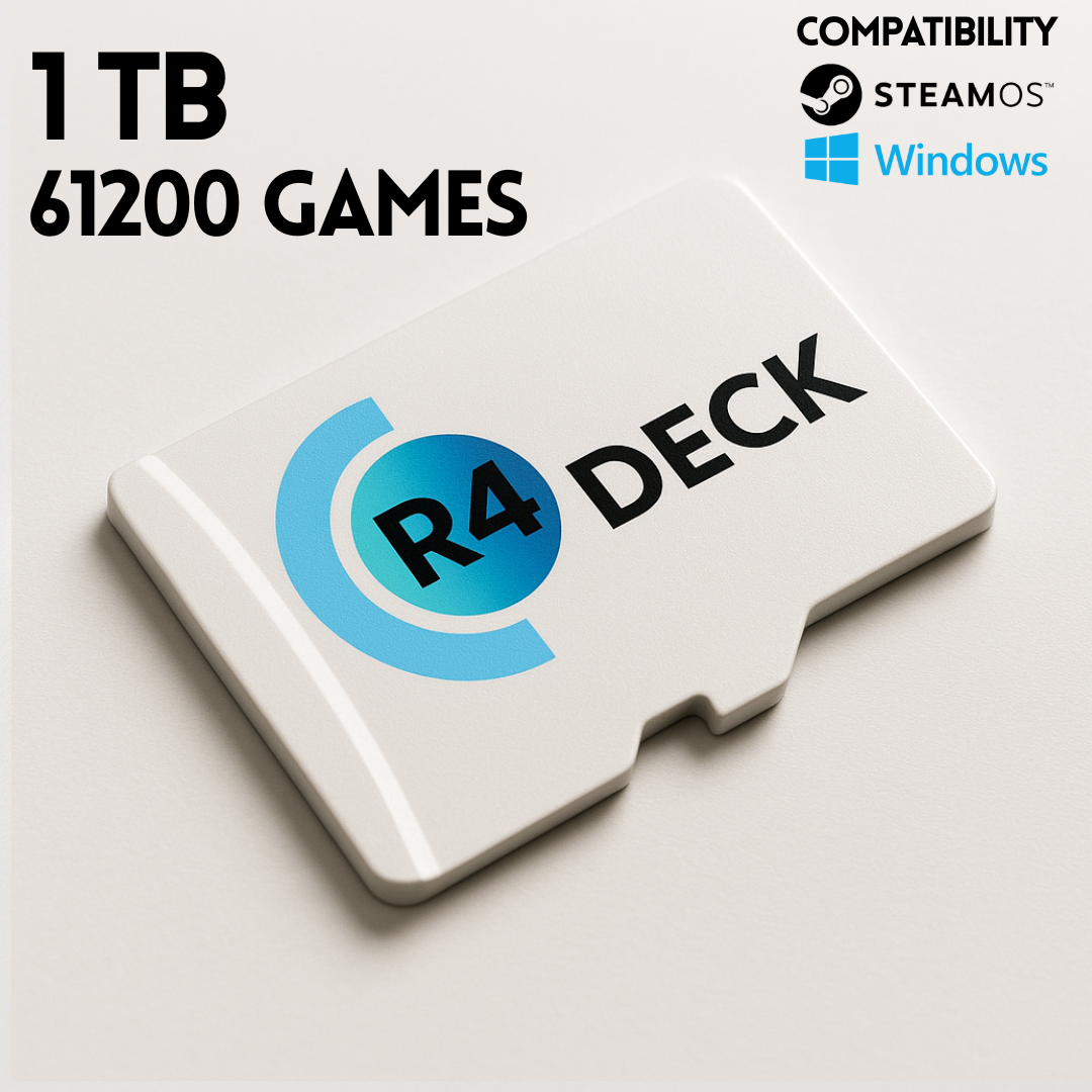 R4 DECK — Steam Deck SteamOS Compatible