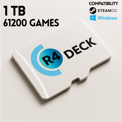 R4 DECK — Steam Deck SteamOS Compatible