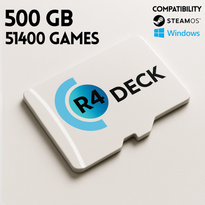 R4 DECK — Steam Deck SteamOS Compatible