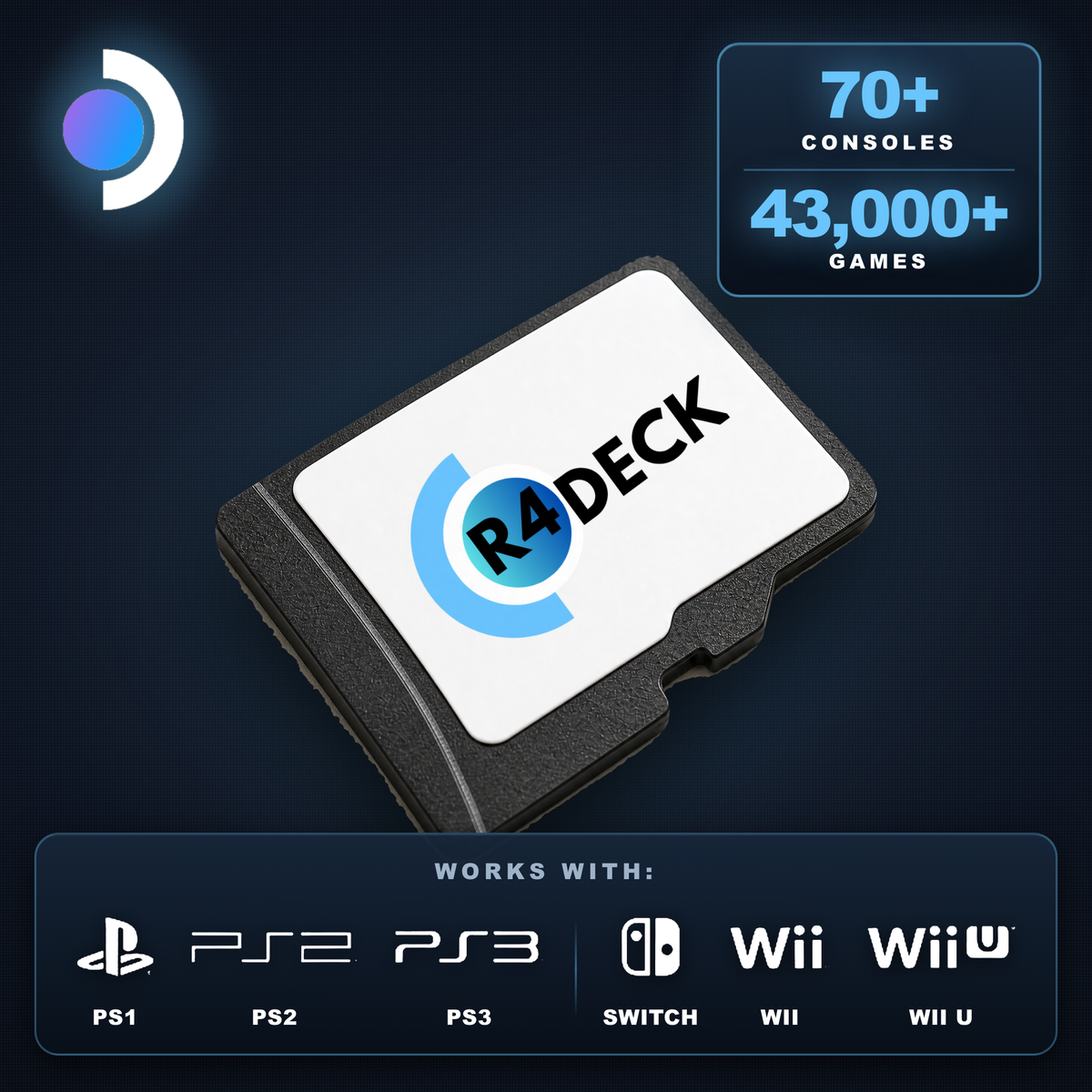 R4 DECK for Steam Deck - 43,000+ games